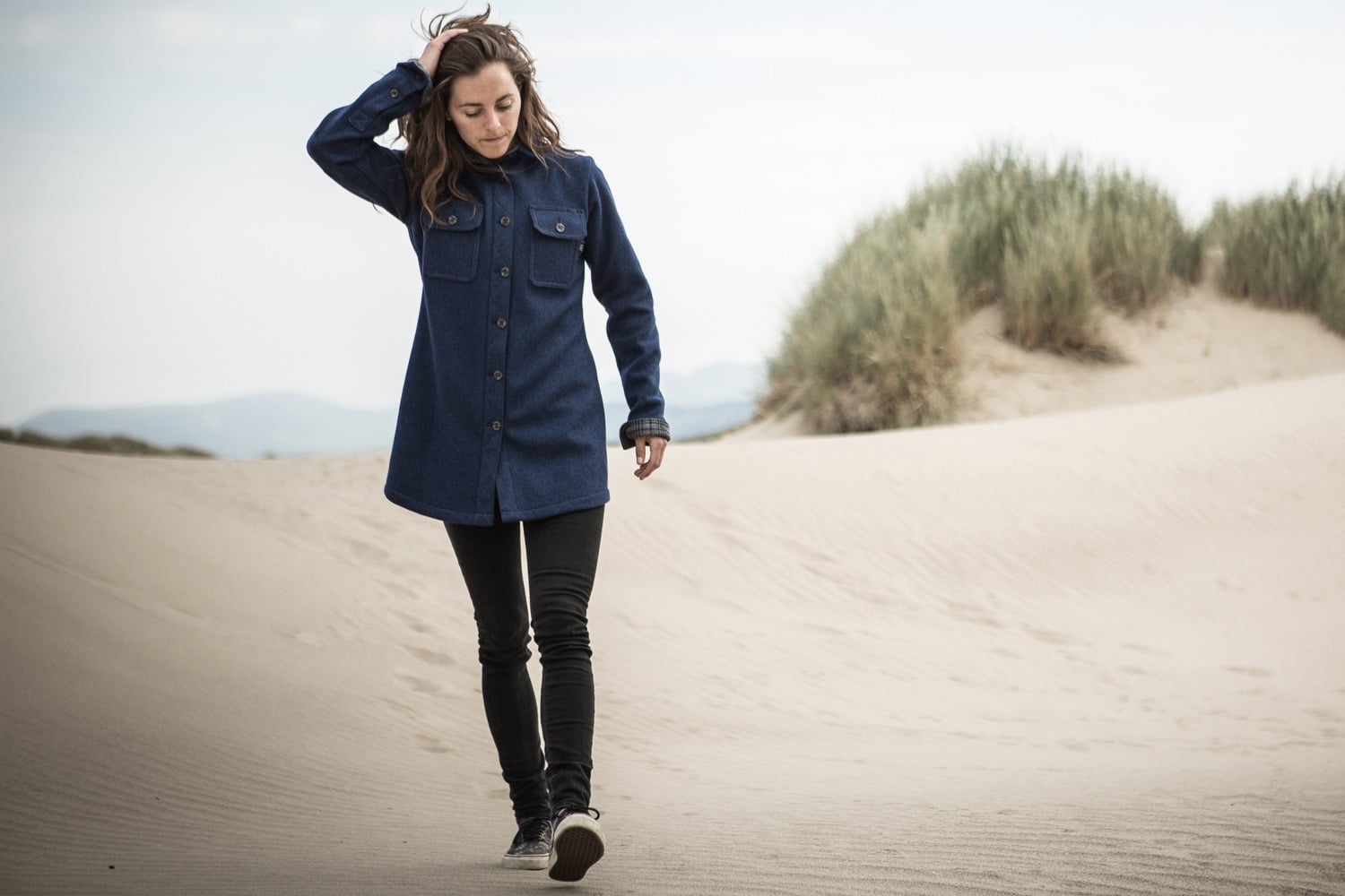Women's midweight merino Mountain Shirt - Image 4