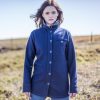 McNair women's merino Fell Shirt in Slawit Blue