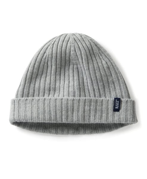 McNair men's beanie hat in silver mist