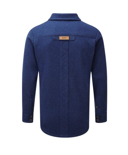 McNair men's merino fell shirt in blue