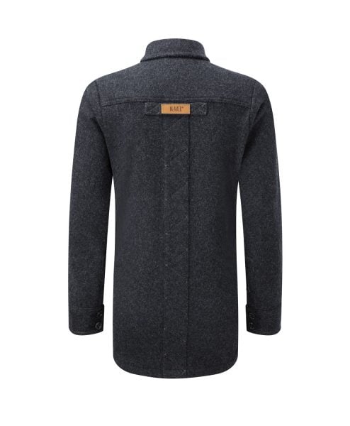McNair women's merino fell shirt in charcoal