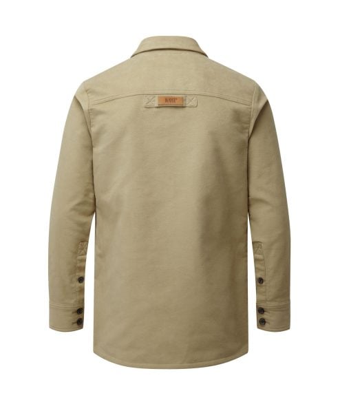 McNair Men's PlasmaDry Moleskin shirt in light khaki