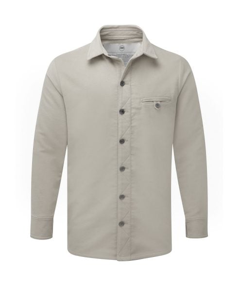 McNair Men's PlasmaDry Moleskin shirt in sisal