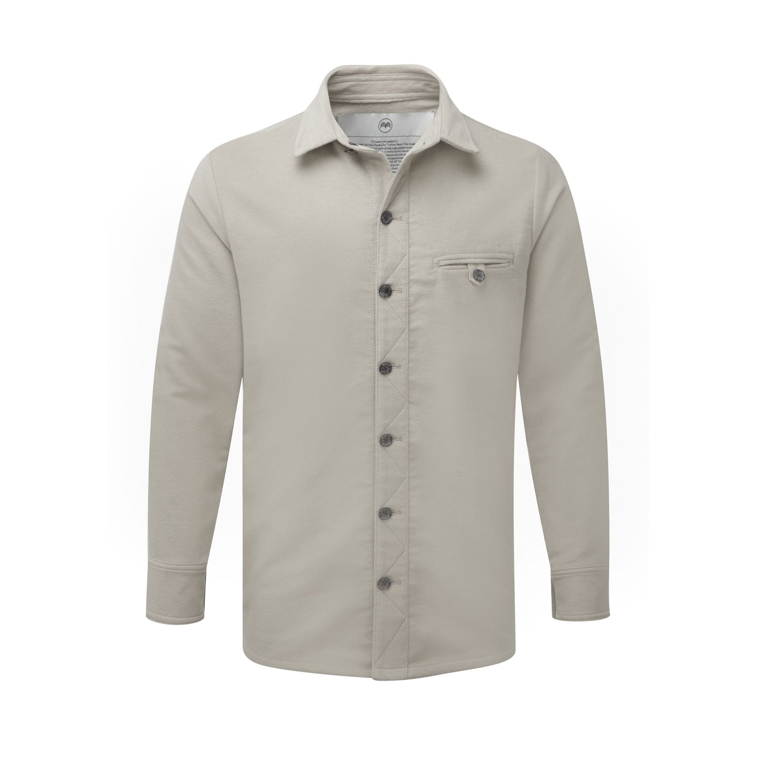 McNair Men's PlasmaDry Moleskin shirt in sisal