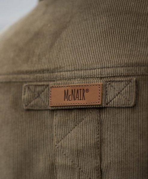 McNair PlasmaDry Corduroy shirt back logo