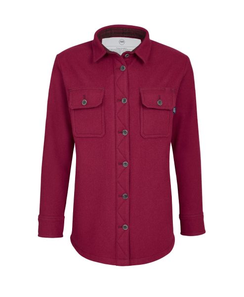 McNair women's merino Mountain Shirt in Heather