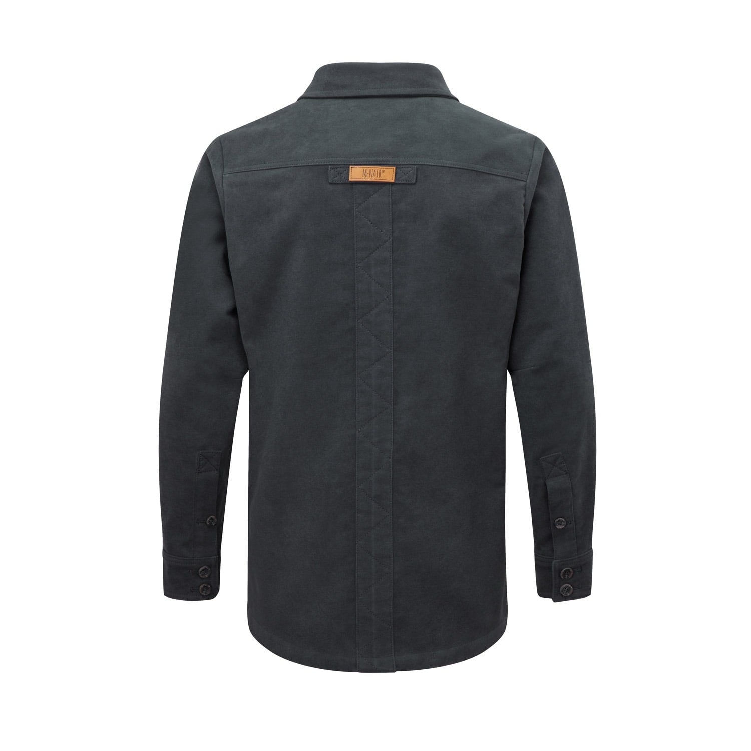McNair men's moleskin Field Shirt in thunder