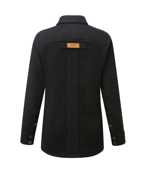 McNair Womens Merino Fell Shirt in Black