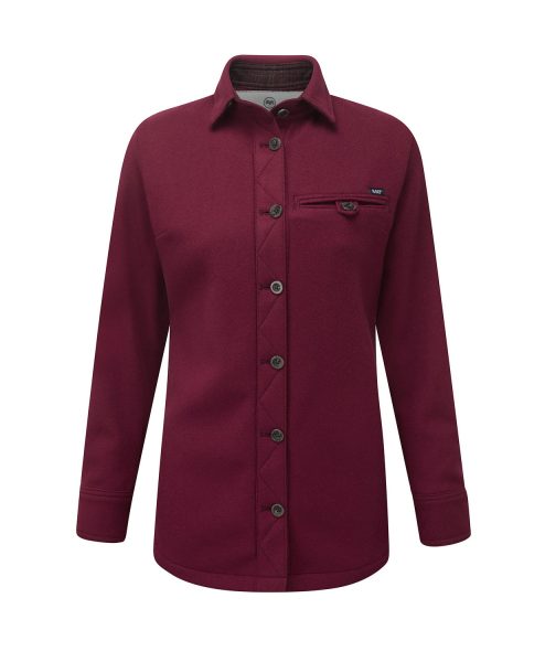 McNair Womens Merino Fell Shirt in Heather
