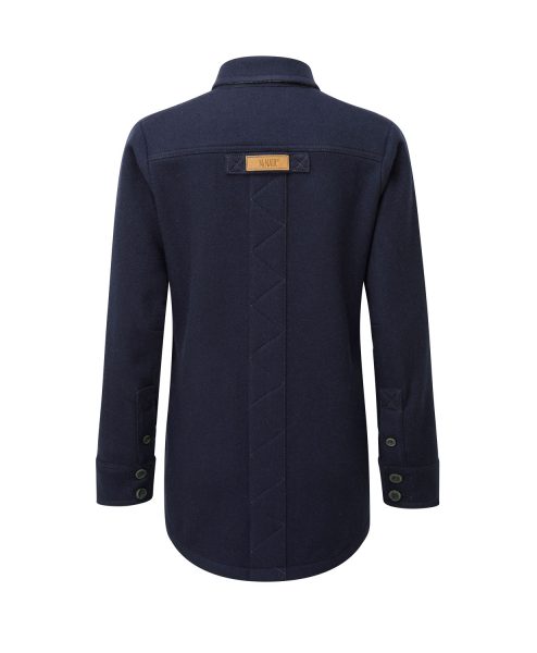 McNair Women's midweight Fell Shirt in Classic Navy