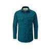 McNair men's merino Mountain Shirt in Lagoon