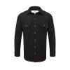 McNair men's merino shirt - special edition in black with Colne Valley trim