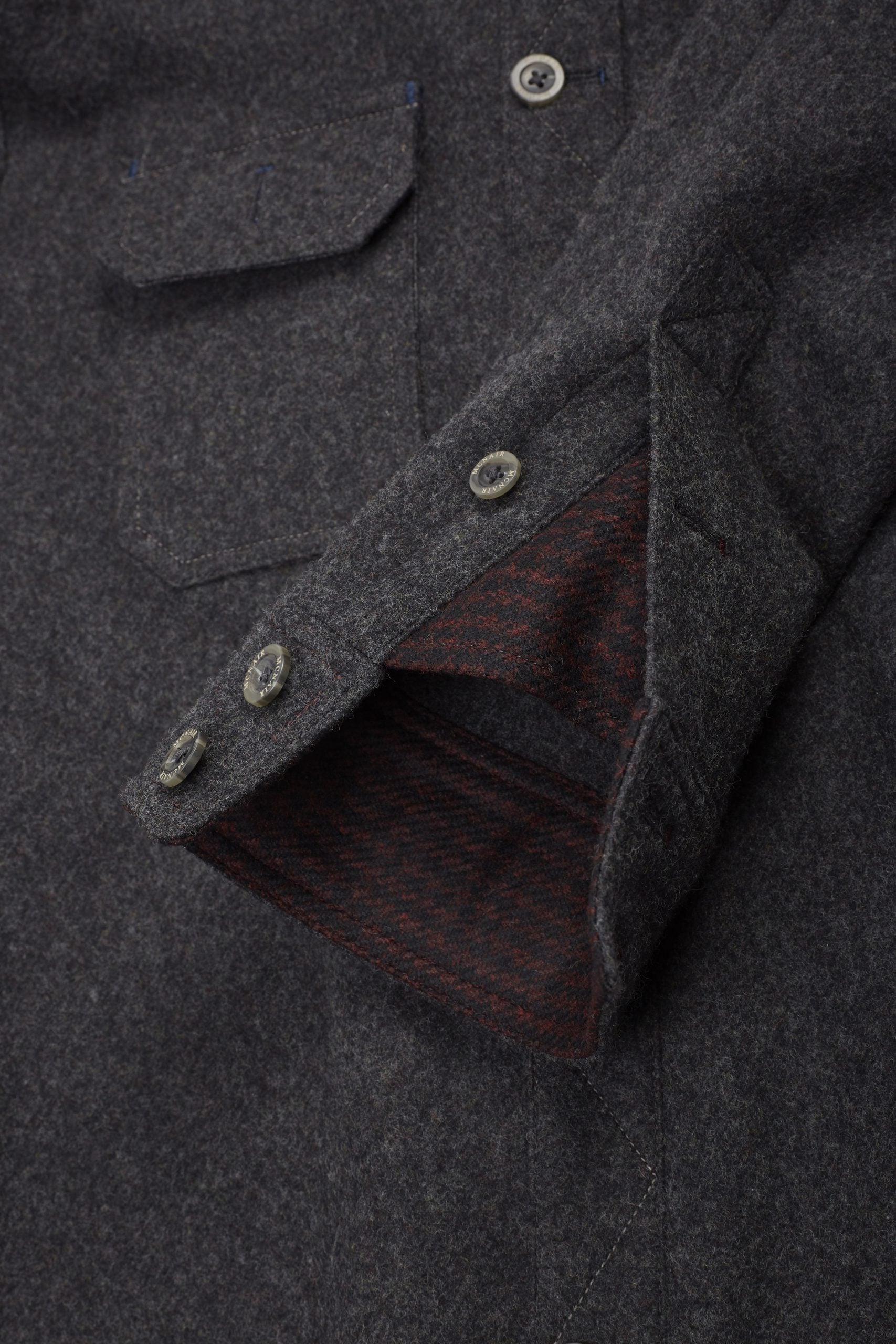 Men's Provenance merino Mountain Shirt - Image 9