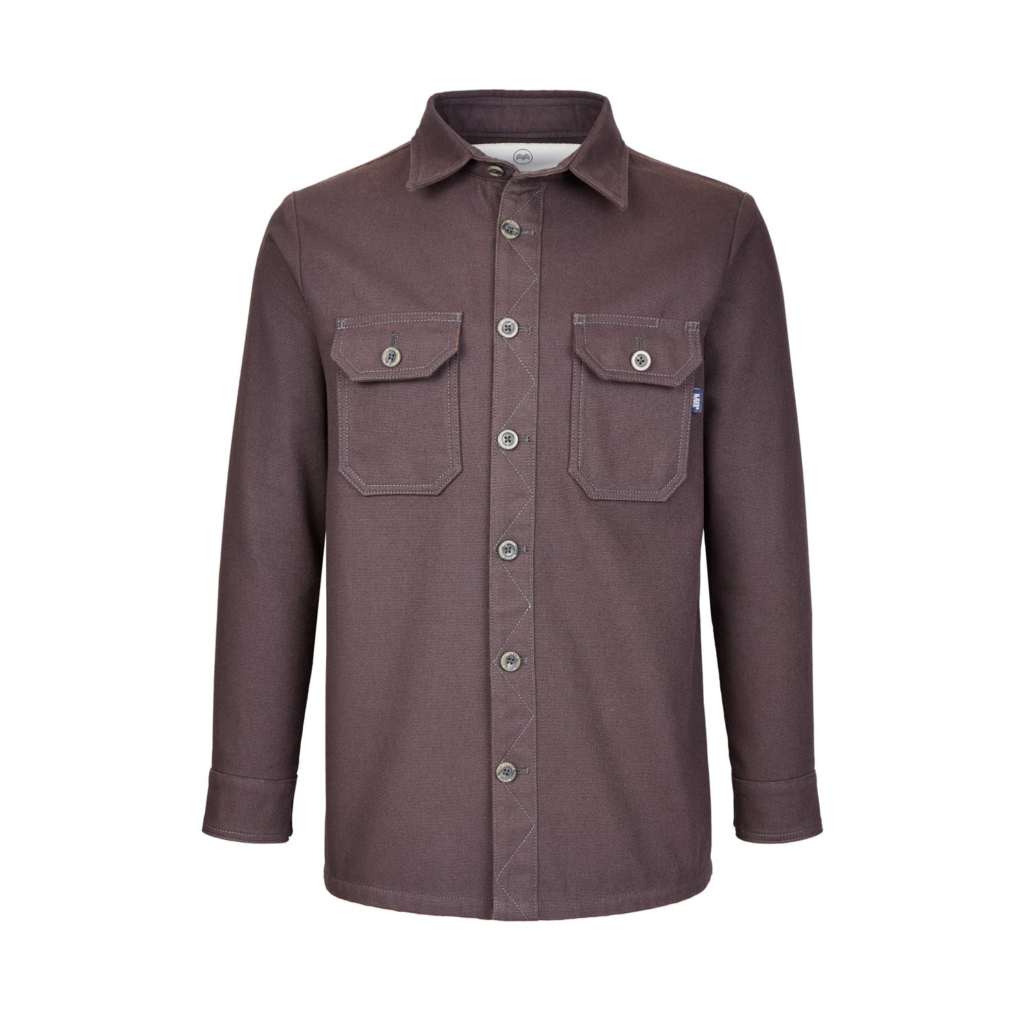 McNair men's PlasmaDry Canvas Work Shirt in twilight