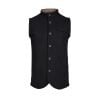 McNair heavyweight merino Valley Gilet in black