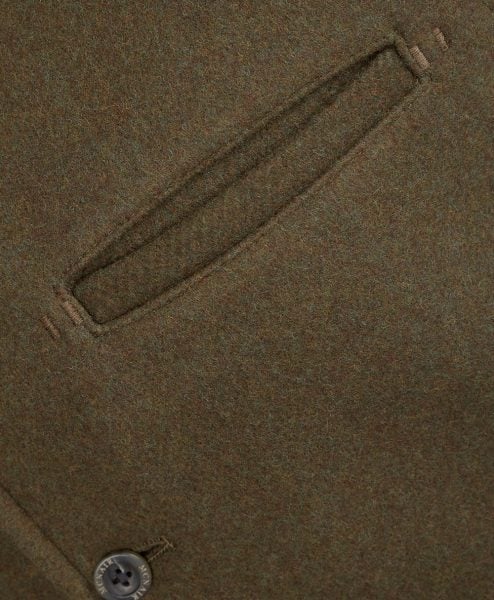 McNair heavyweight merino Valley Gilet - pocket detail