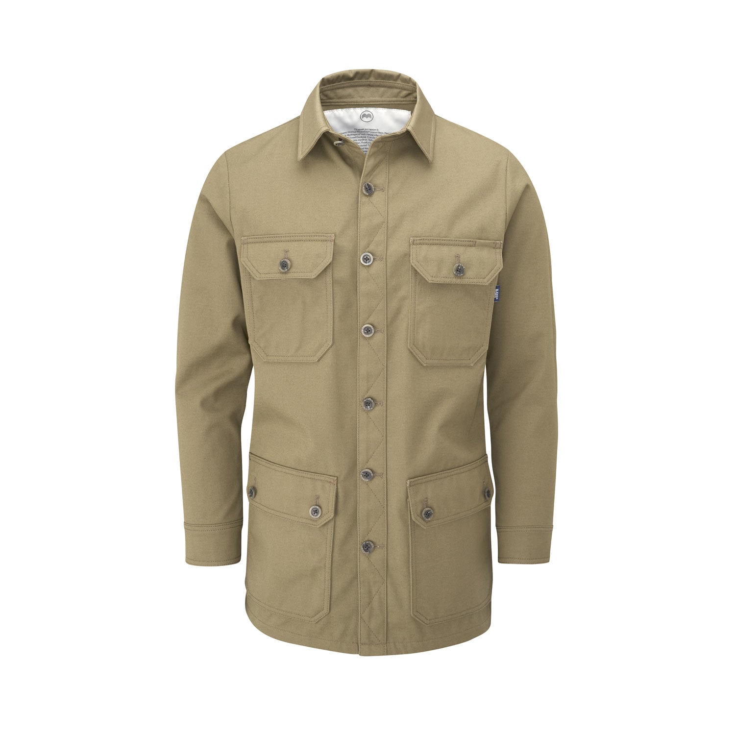 McNair men's Half Panama Jacket in Limestone