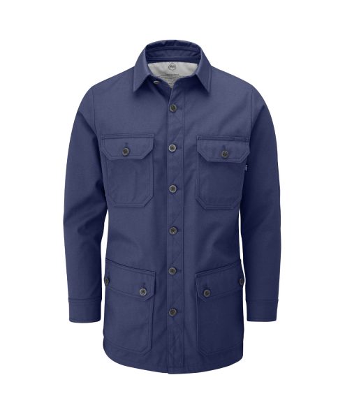 McNair men's Half Panama Jacket in Marine blue