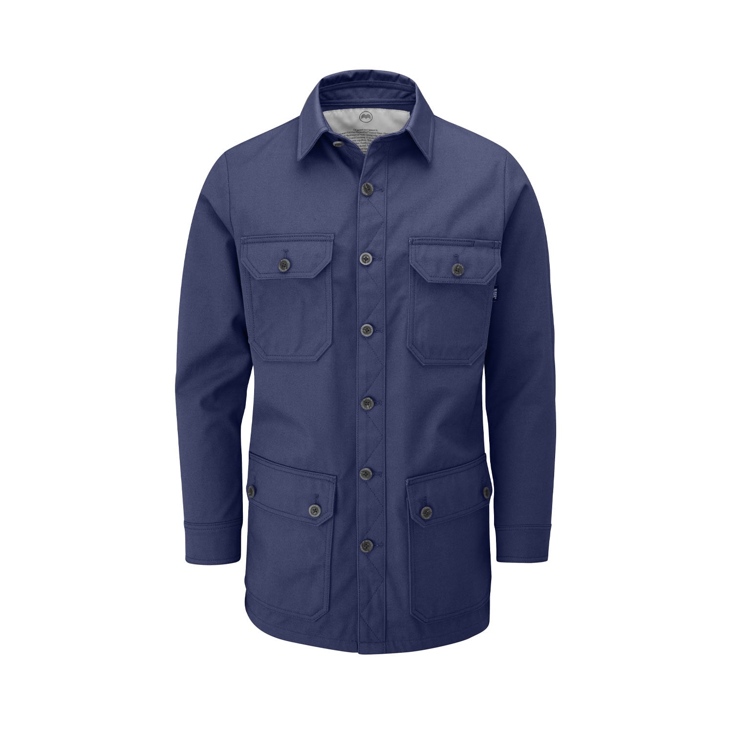 McNair men's Half Panama Jacket in Marine blue