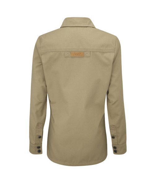 McNair women's Half Panama Jacket in Limestone (back)