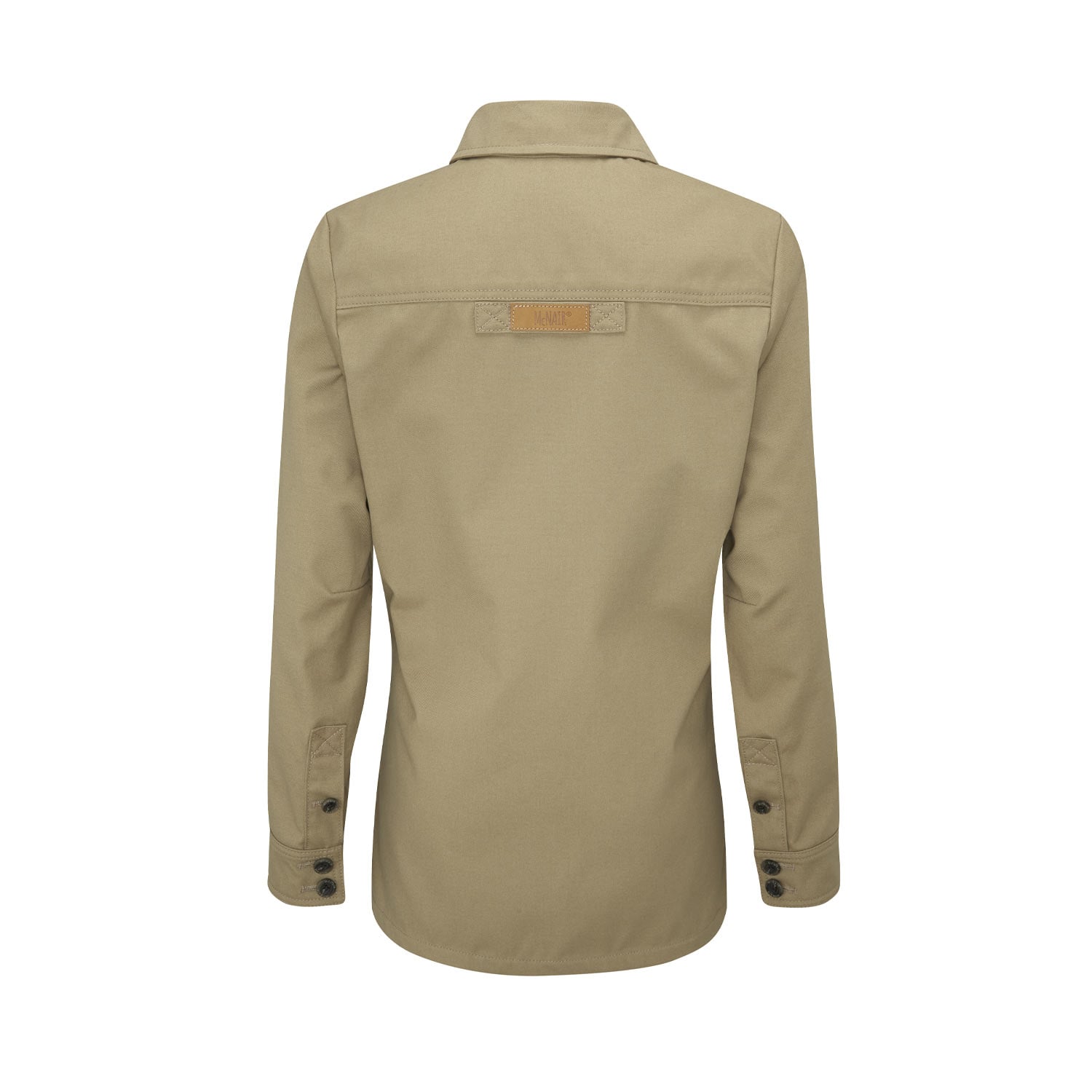 McNair women's Half Panama Jacket in Limestone (back)