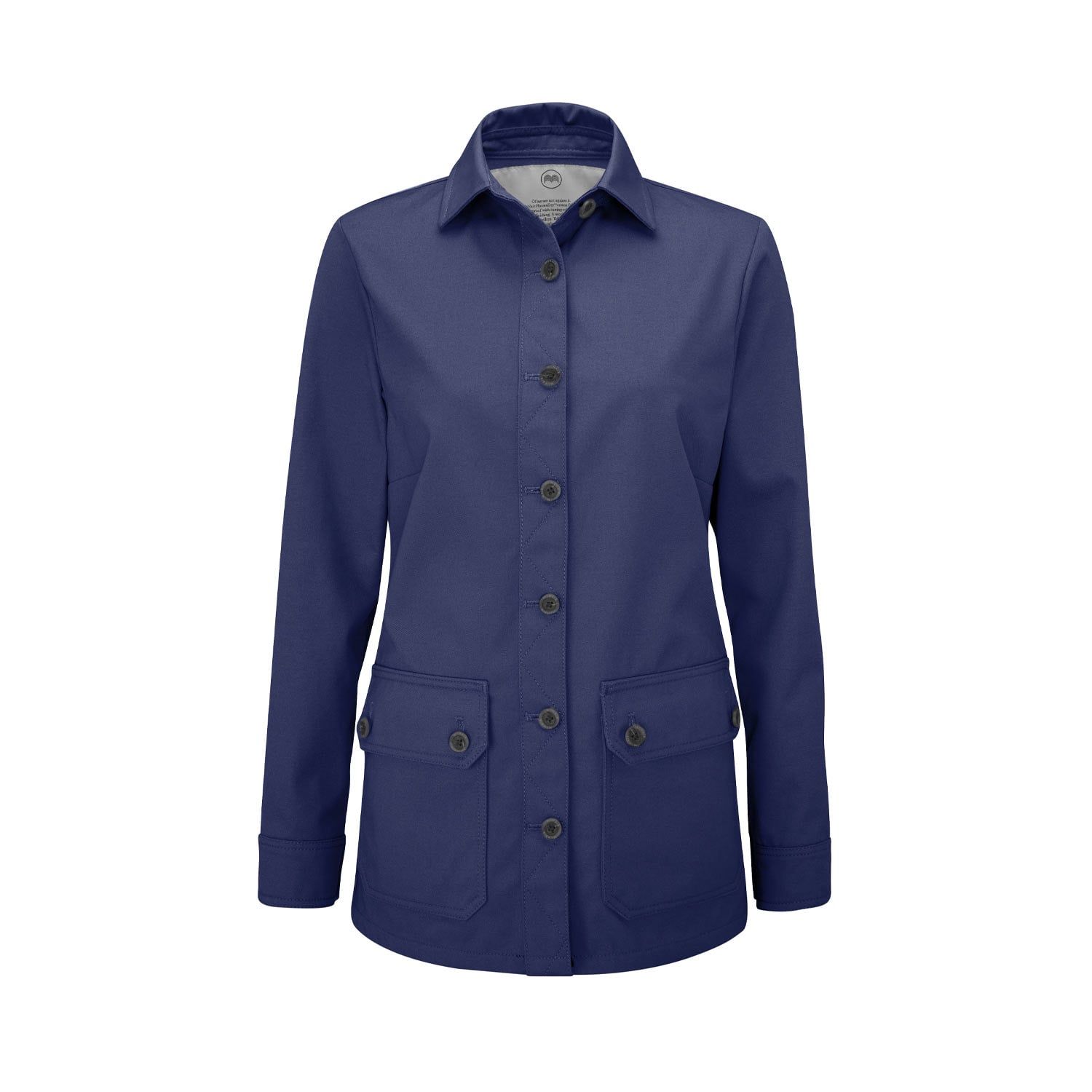 McNair women's Half Panama Jacket in Marine blue