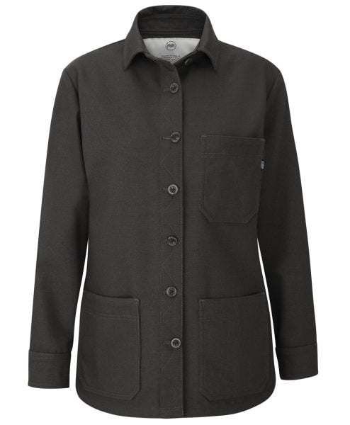 McNair women's PlasmaDry cotton canvas Work Jacket in Black