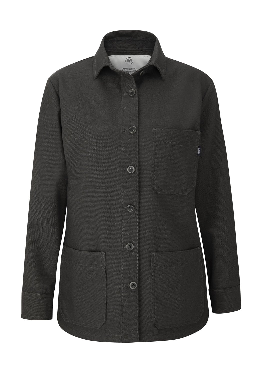 McNair women's PlasmaDry cotton canvas Work Jacket in Black