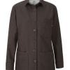 McNair women's PlasmaDry cotton canvas Work Jacket in Brown