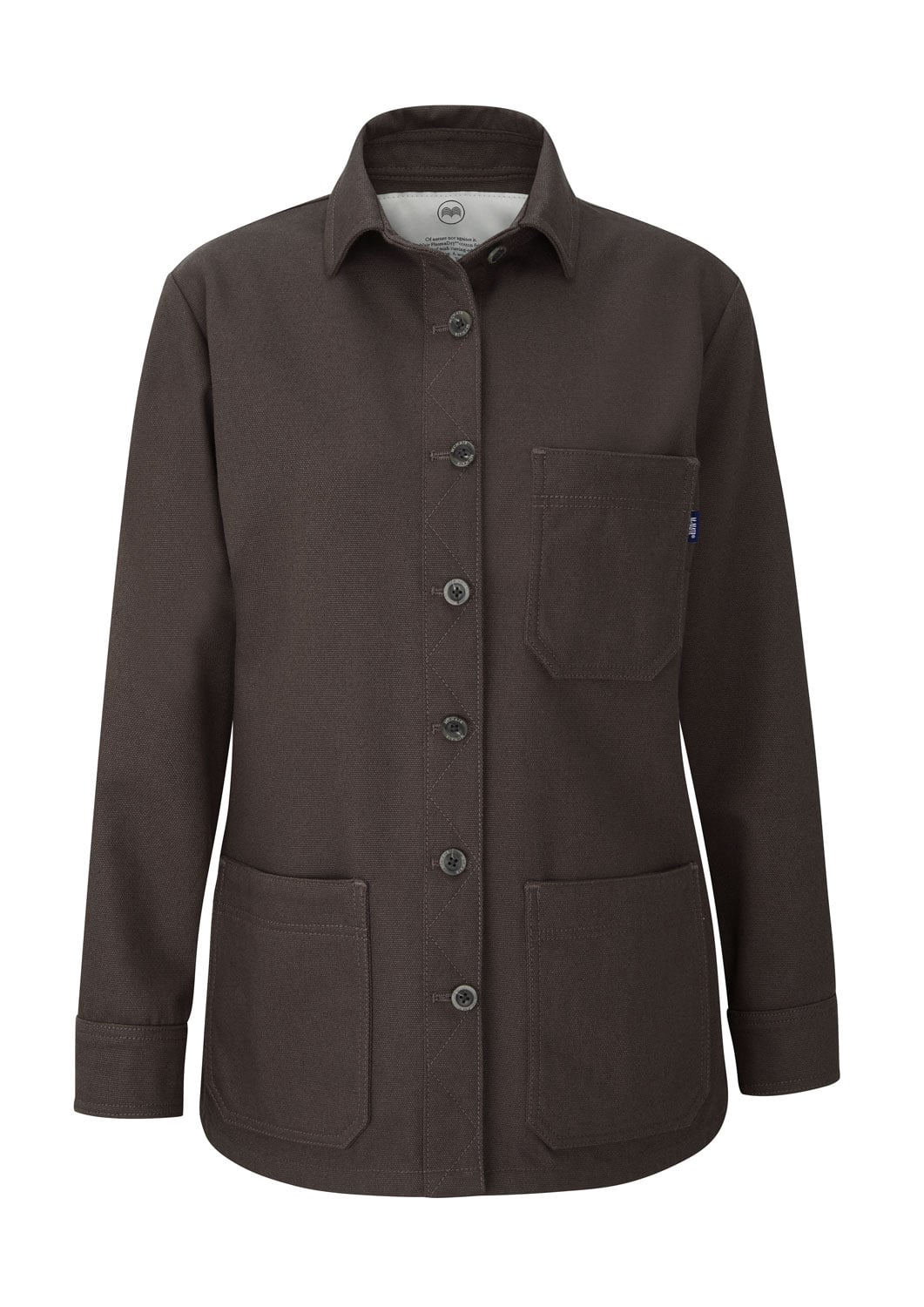 McNair women's PlasmaDry cotton canvas Work Jacket in Brown