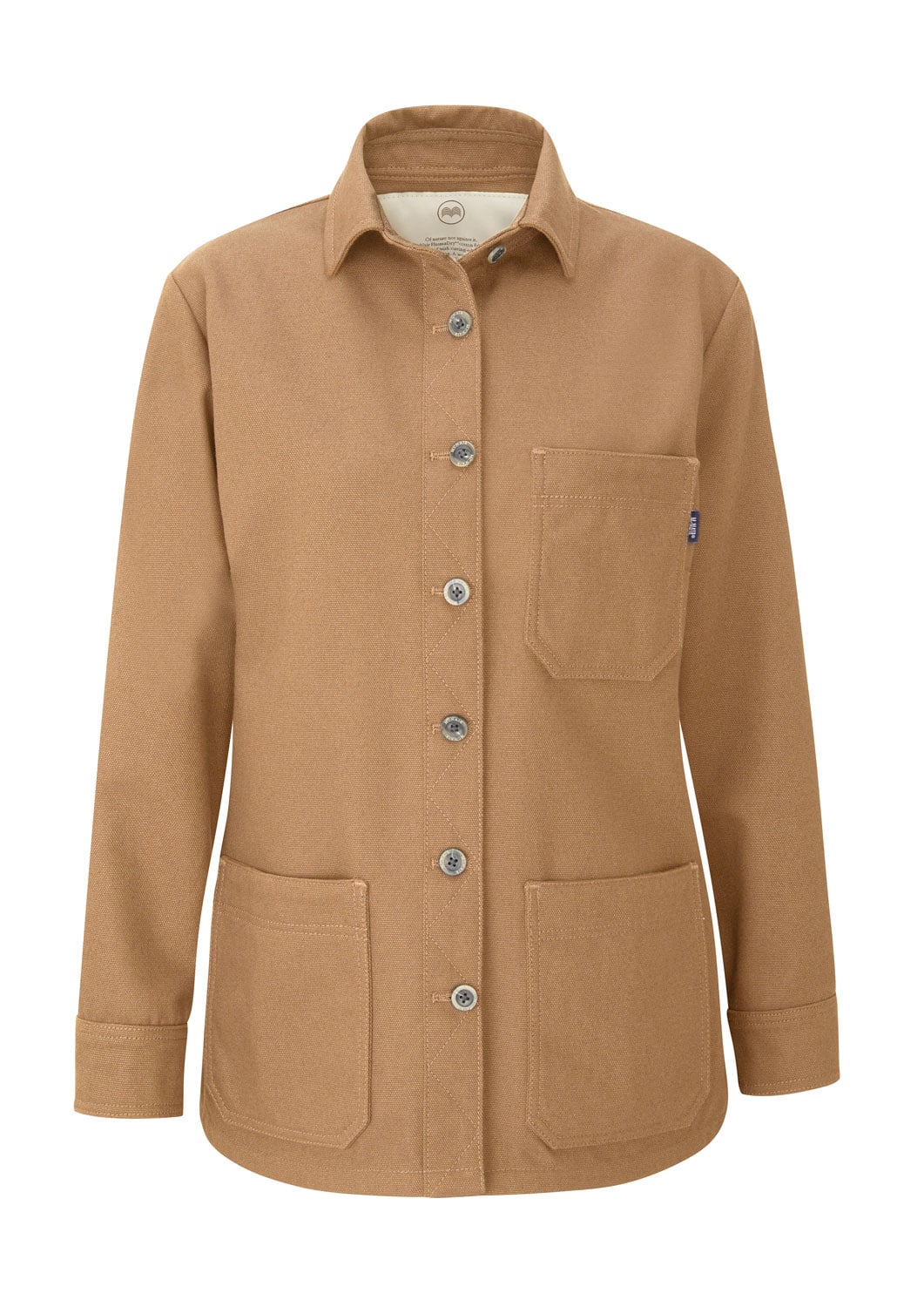McNair women's PlasmaDry cotton canvas Work Jacket in Sand