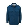 McNair men's PlasmaDry moleskin Ravine shirt in Ultramarine Blue