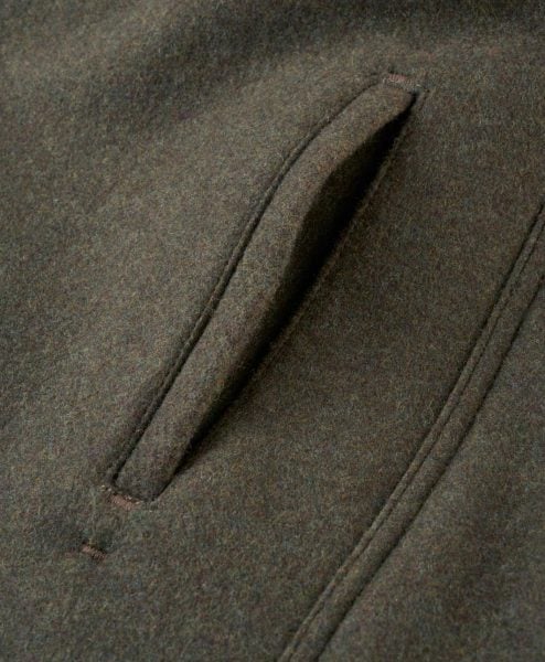 McNair men's merino Moonraker Jacket (pocket detail)