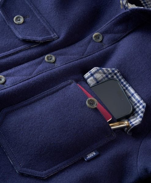 McNair merino Moonraker Jacket (front pocket)