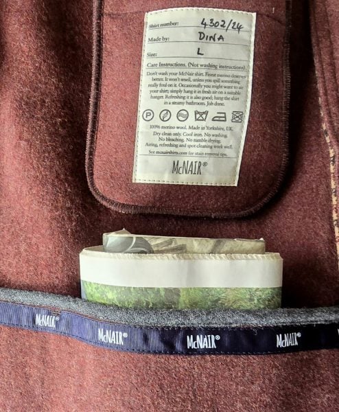 McNair men's merino Moonraker Jacket - pockets