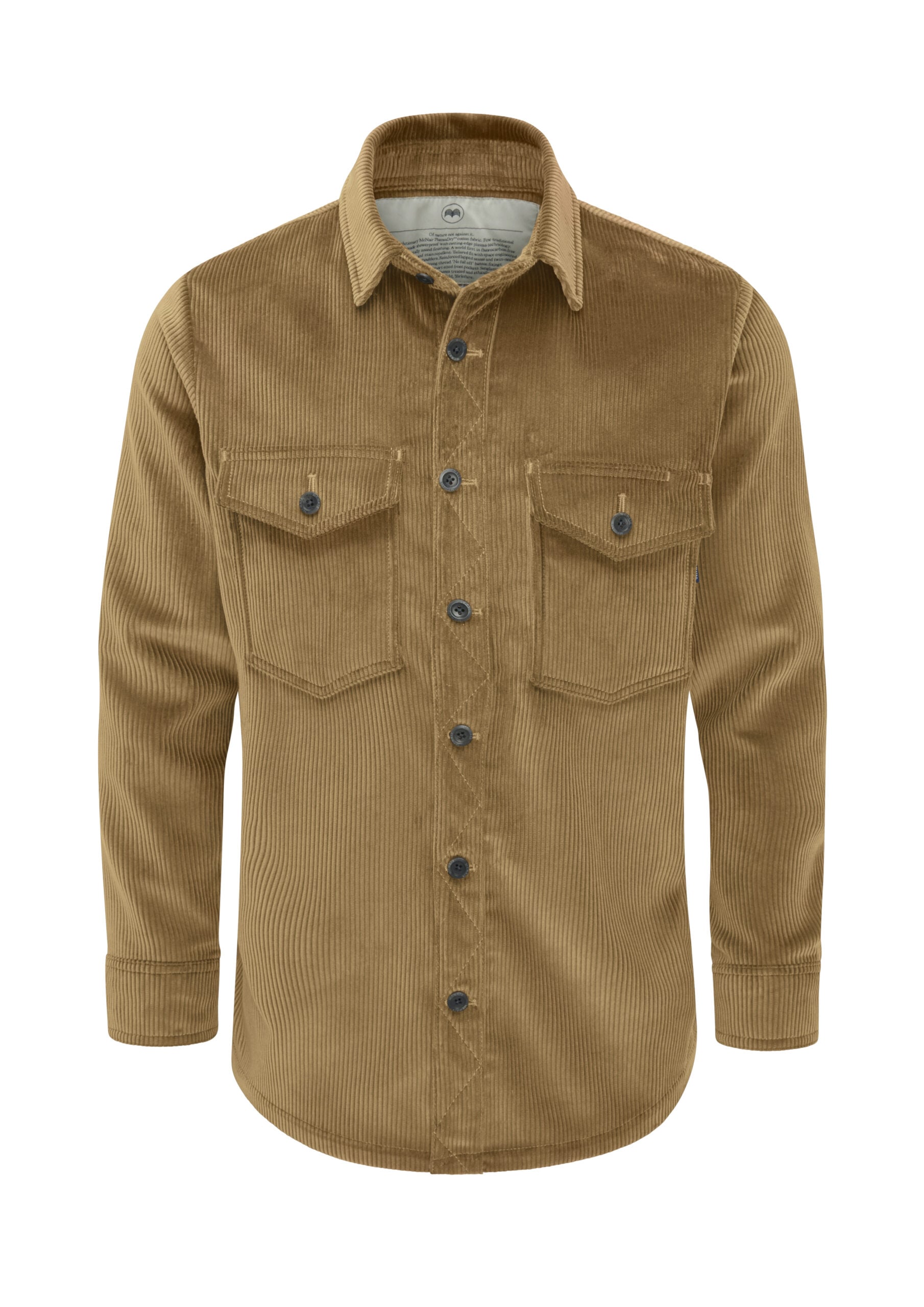 Men’s PlasmaDry Plains heavyweight corduroy shirt - Image 4