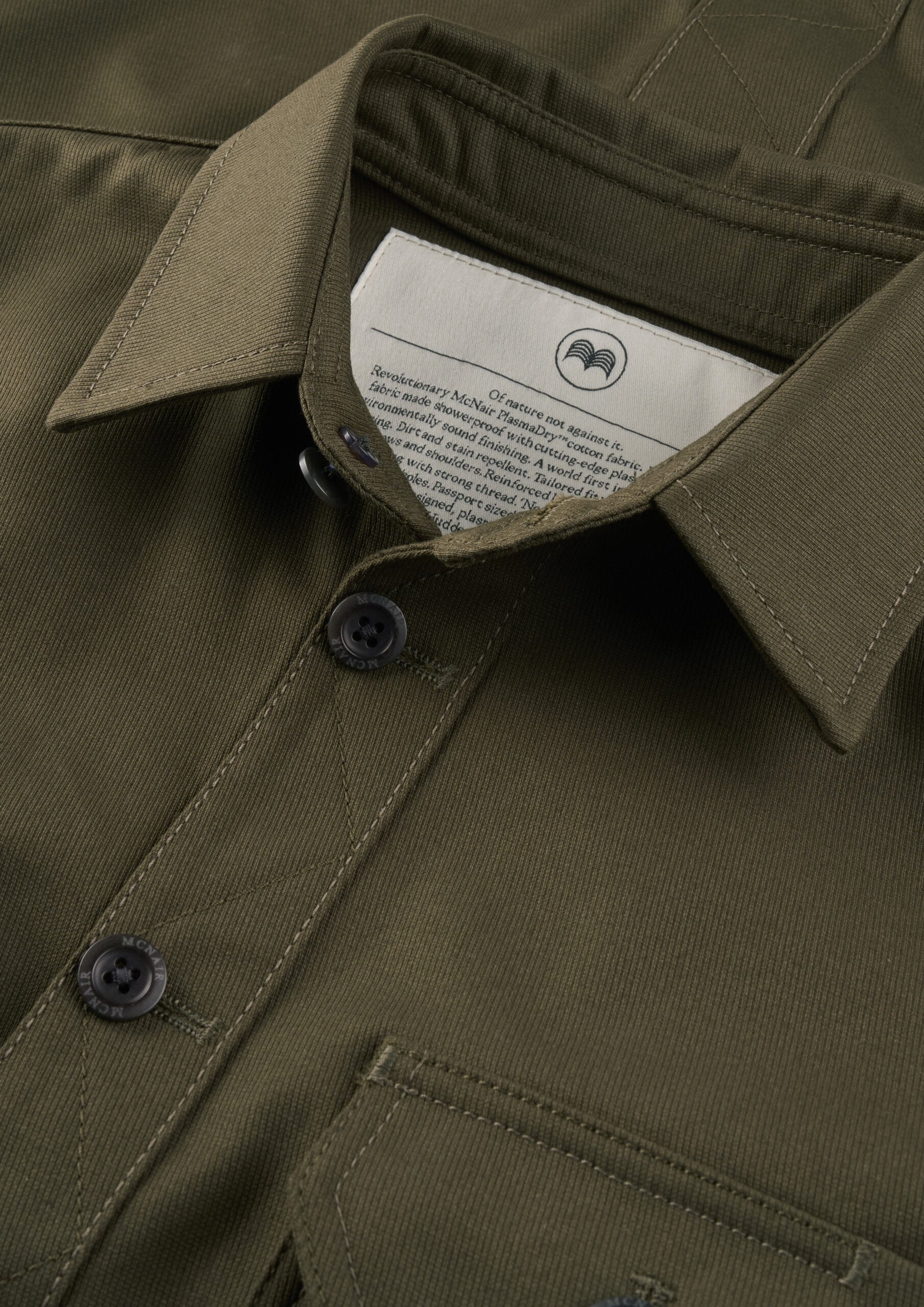 Chadwick Jacket in PlasmaDry Cavalry Twill - Image 9