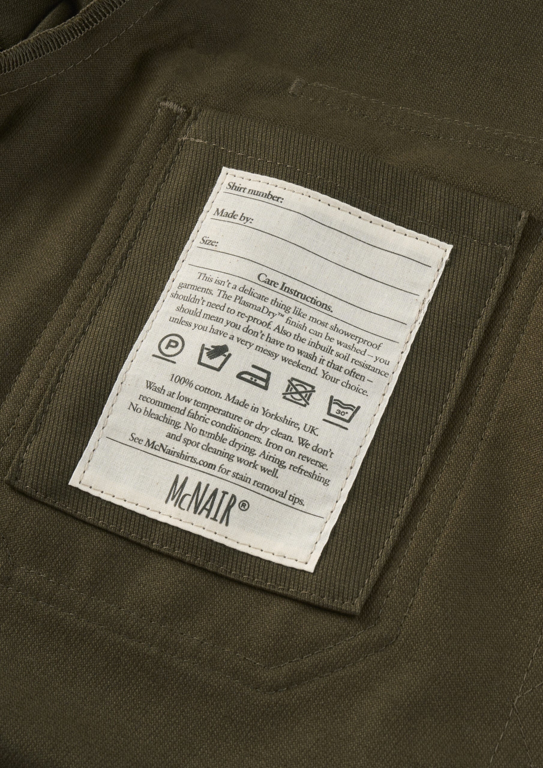 Chadwick Jacket in PlasmaDry Cavalry Twill - Image 11